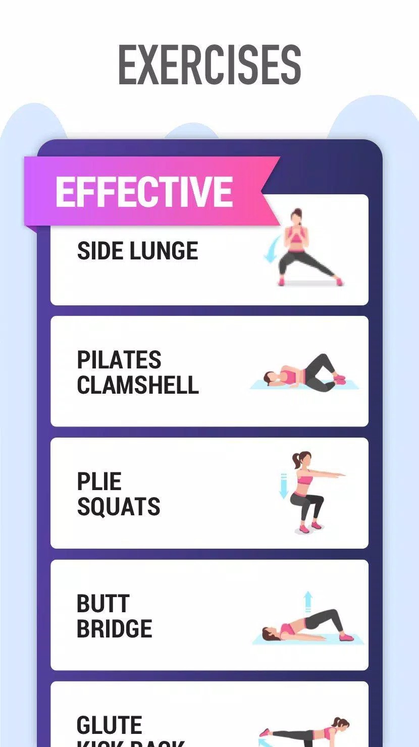 Buttocks Workout - Hips, Butt screenshot