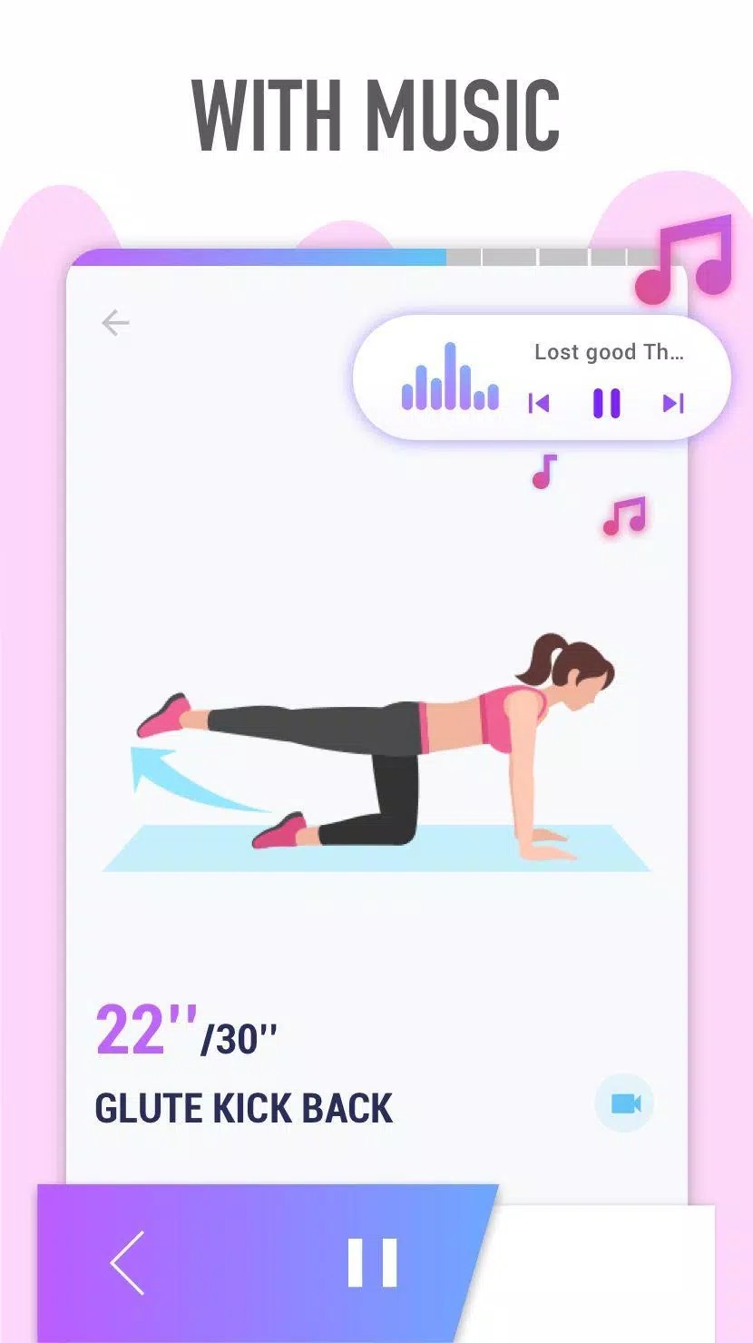 Buttocks Workout - Hips, Butt screenshot