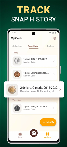 Coin ID screenshot