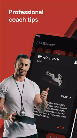 Abs Workout: Six Pack Training screenshot