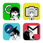 Chainsaw Anime Man Icon Pack