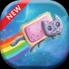 Space Cat Wallpaper 4K