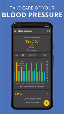 Glycemic Index. Diabetes diary screenshot