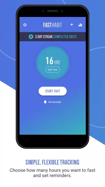 FastHabit Intermittent Fasting screenshot