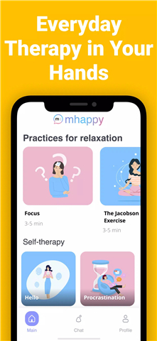 MHappy: Anxiety Mental Therapy screenshot