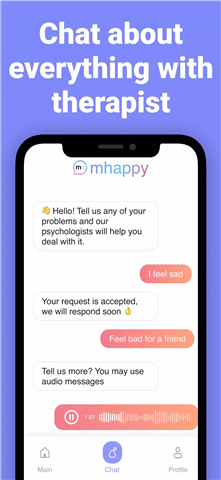 MHappy: Anxiety Mental Therapy screenshot