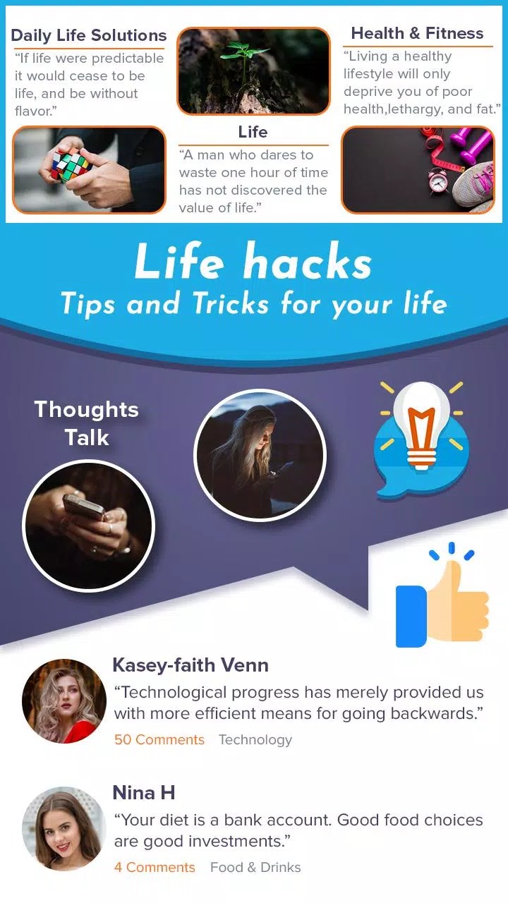 Life hacks - Tips and Tricks f screenshot