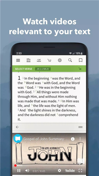 NKJV Bible App by Olive Tree screenshot