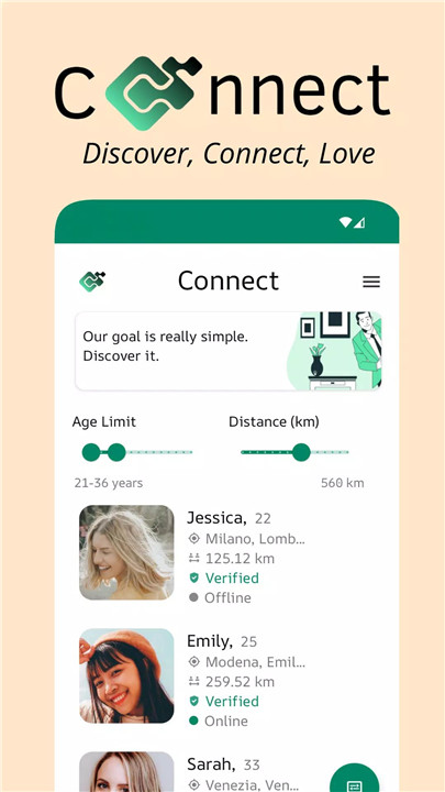 Connect screenshot