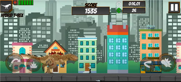 Hybrid T-Rex: City Rampage screenshot