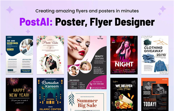 PostAI: Poster, Flyer Designer screenshot