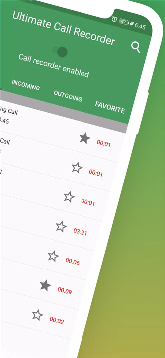 Call Recorder for Android™ ACR screenshot