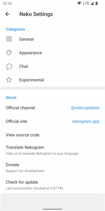 Nekogram screenshot