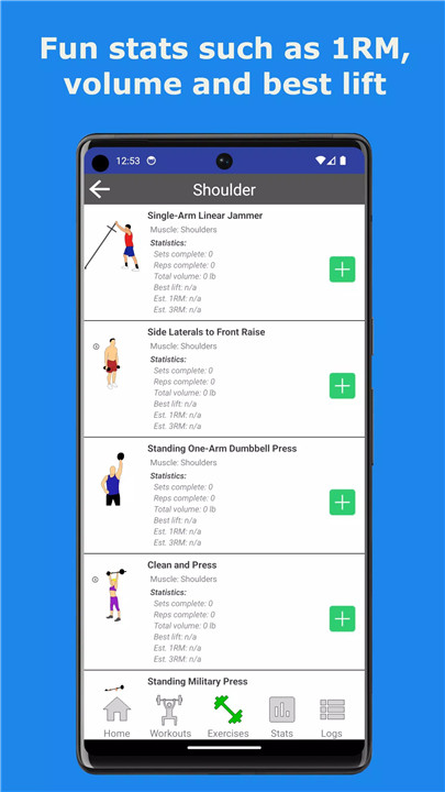 9Gains - Gym Workout Planner screenshot