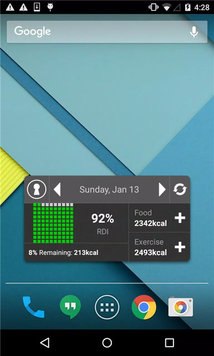 Calorie Counter by FatSecret screenshot