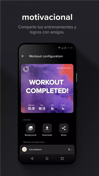 HIIT & Tabata: Fitness App screenshot