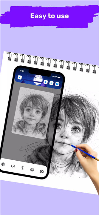 AR Draw to Sketch Photo screenshot