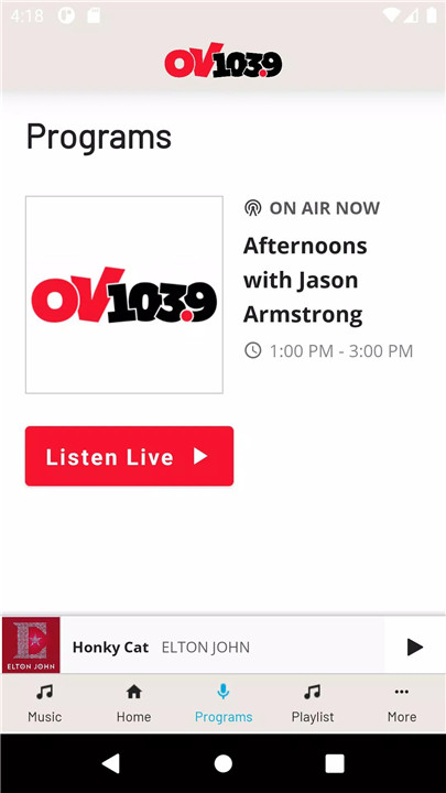 OV103.9 - That 70s Station screenshot