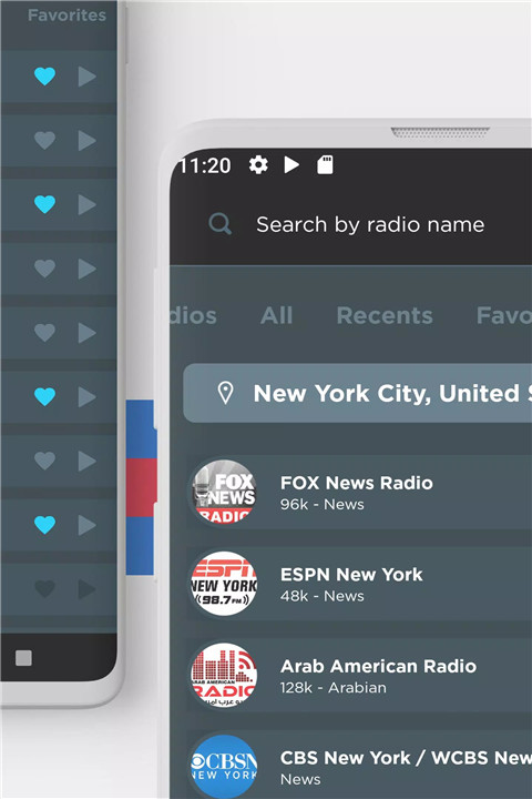 Radio USA online FM screenshot