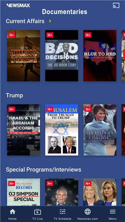 Newsmax screenshot