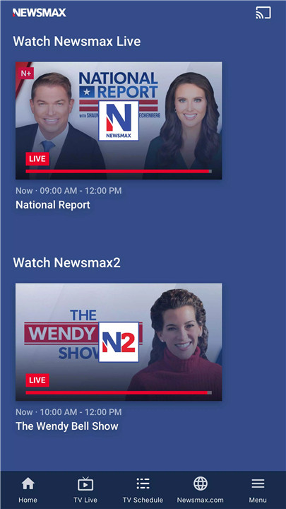 Newsmax screenshot