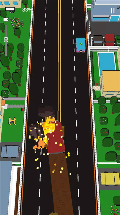 Mad Trucker: Traffic Rampage screenshot