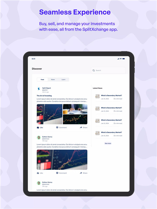 SplitXchange screenshot