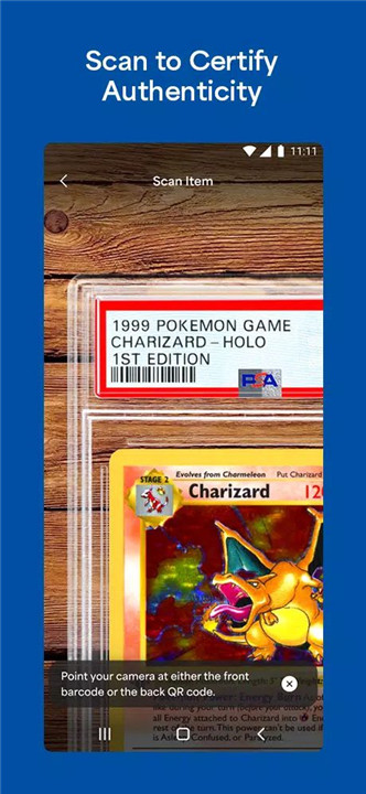 PSA - Authentic Trading Cards screenshot