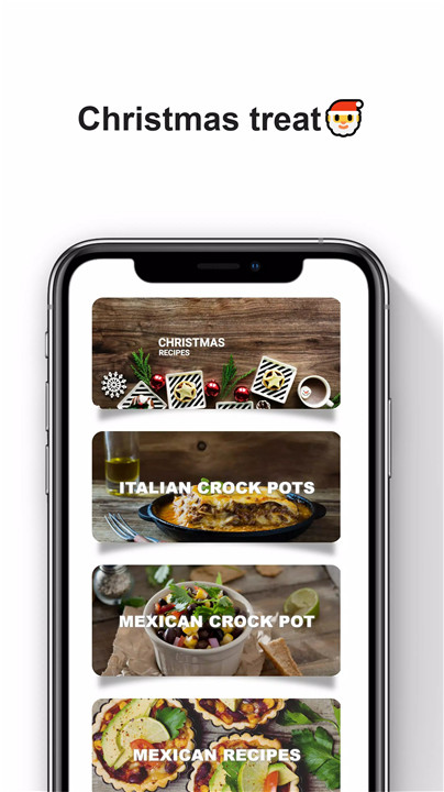 Mexican recipes cooking app screenshot