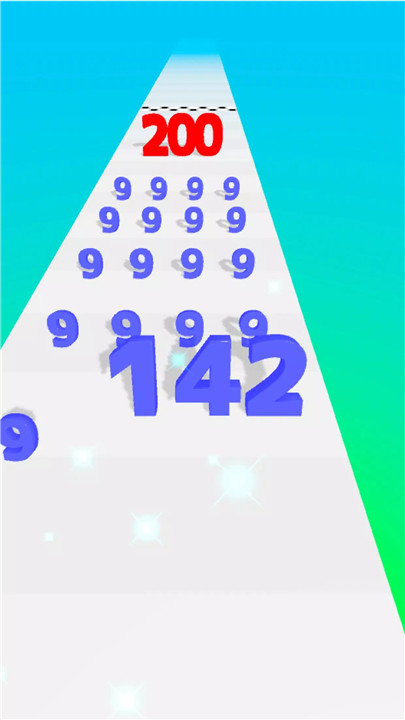 Number Master: Run and merge screenshot