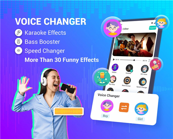 Voice Changer - Audio Effects screenshot