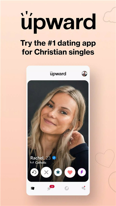 Upward: Christian Dating App screenshot