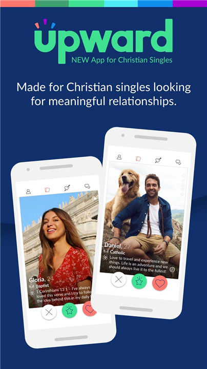 Upward: Christian Dating App screenshot