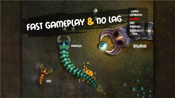 Insatiable.io - Slither Snakes screenshot