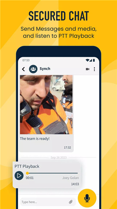 Synch screenshot