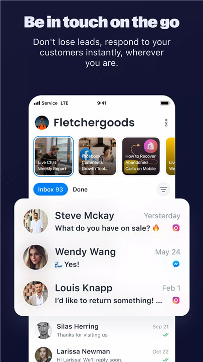 Manychat screenshot