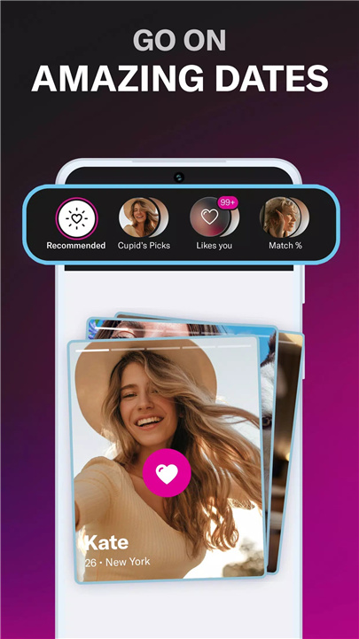 OkCupid Dating：约会、爱情及更多 screenshot