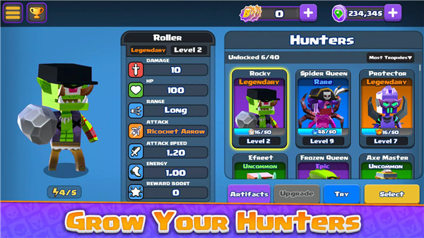 Hunters On-Chain screenshot