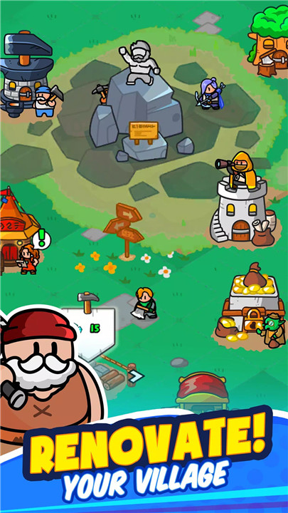 Rumble Heroes - Adventure RPG screenshot