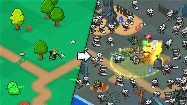 Rumble Heroes - Adventure RPG screenshot