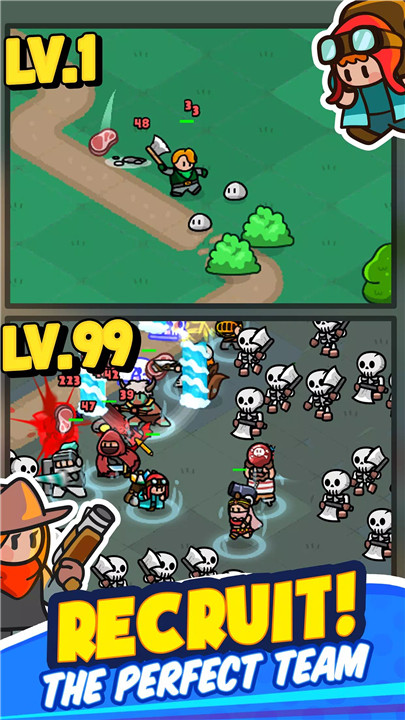 Rumble Heroes - Adventure RPG screenshot