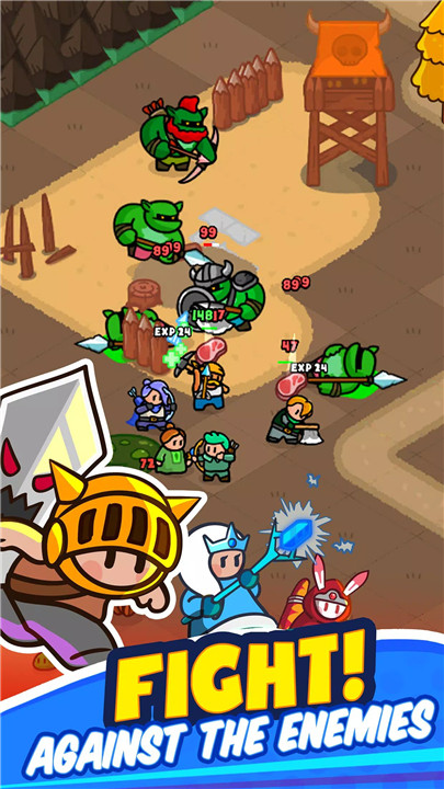 Rumble Heroes - Adventure RPG screenshot