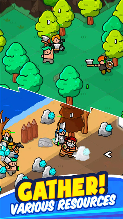 Rumble Heroes - Adventure RPG screenshot