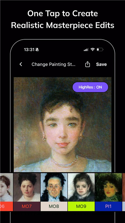 AI Gahaku: Photo to Painting screenshot