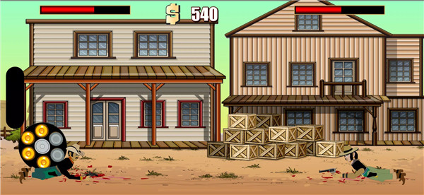 Western Cowboys Gun Blood screenshot