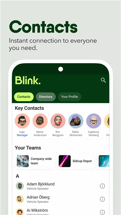 Blink - The Frontline App screenshot