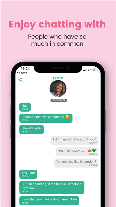 Veggly – Vegan Dating App screenshot