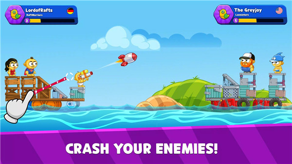 Raft Wars: Boat Battles screenshot