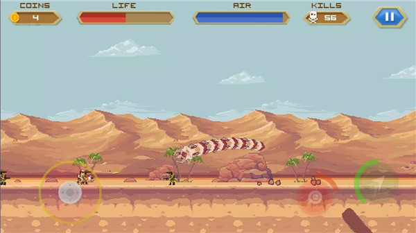 Deep Worm 2 - Worm attack screenshot