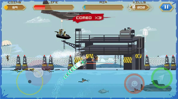 Deep Worm 2 - Worm attack screenshot